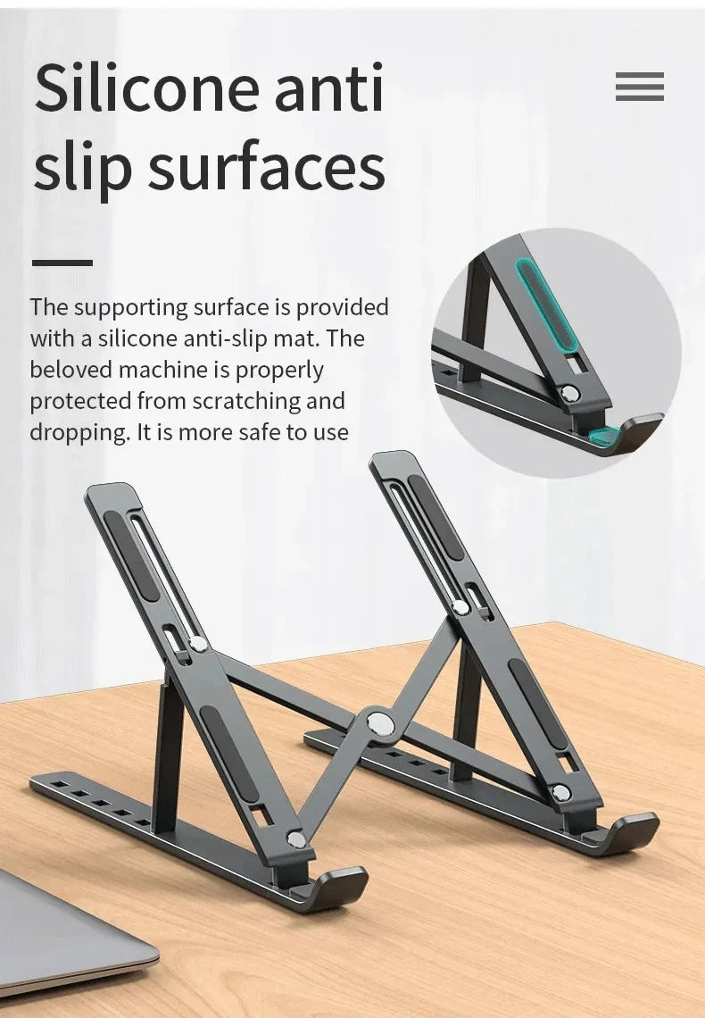 Foldable Laptop Stand — Rise