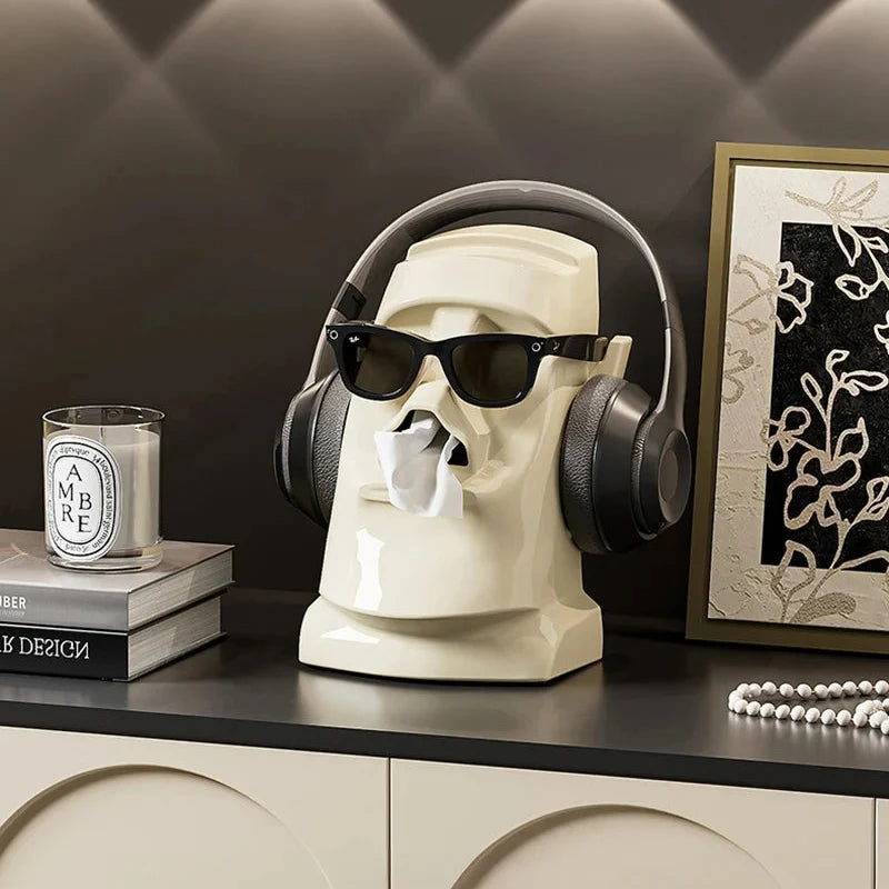 Moai Desk Organiser