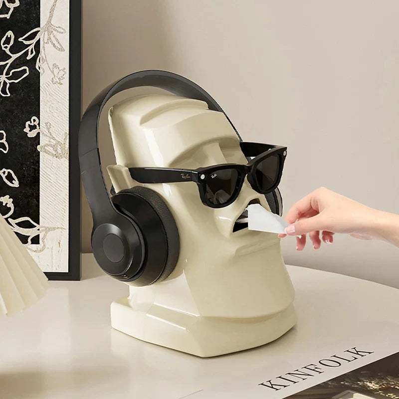 Moai Desk Organiser
