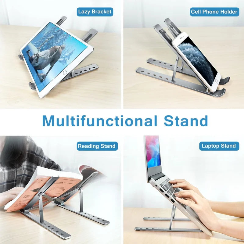 Foldable Laptop Stand — Rise