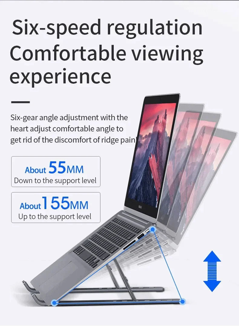 Foldable Laptop Stand — Rise