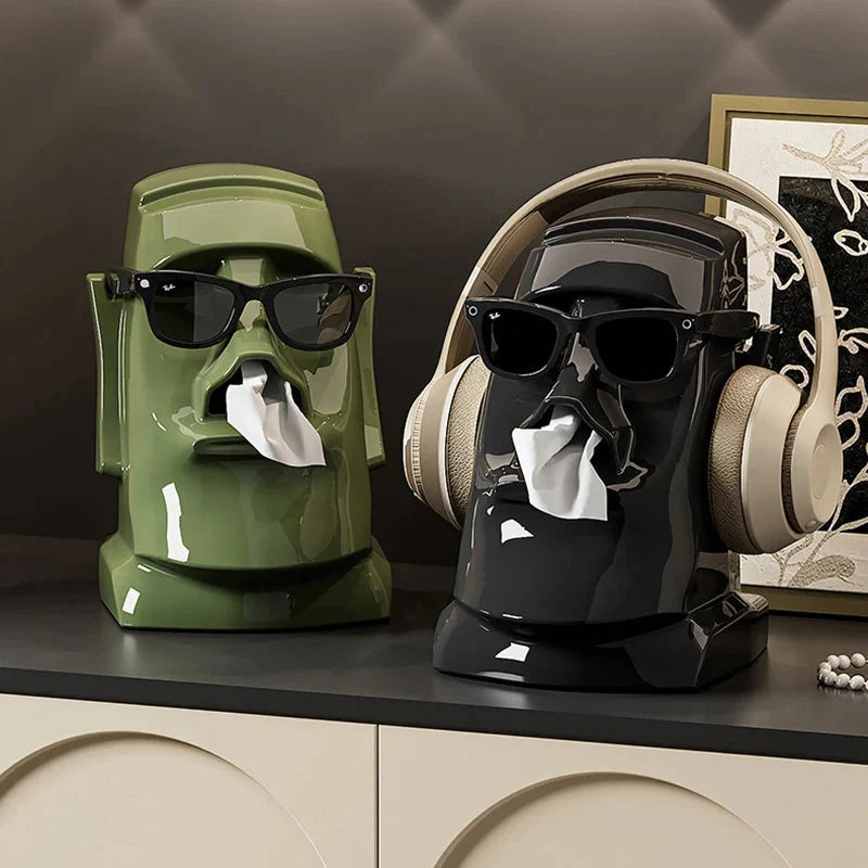 Moai Desk Organiser