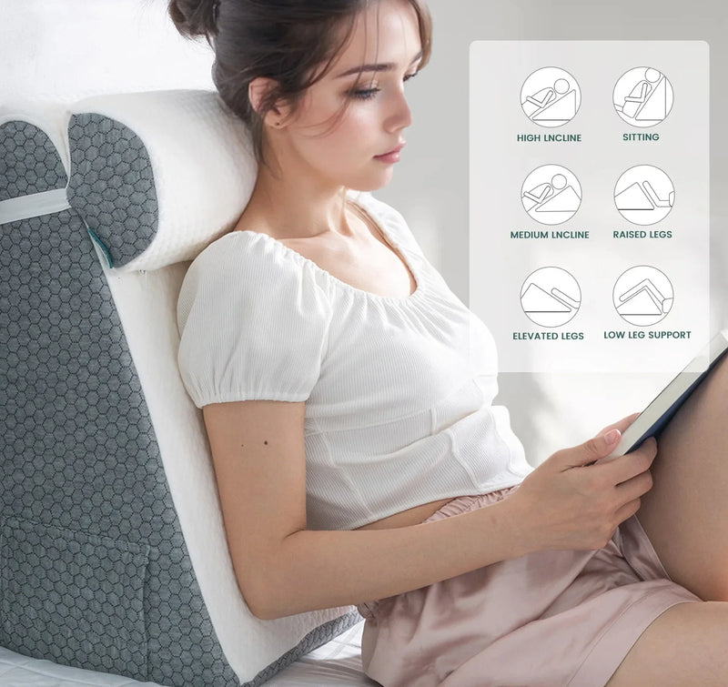Bed Wedge Pillow — Brae