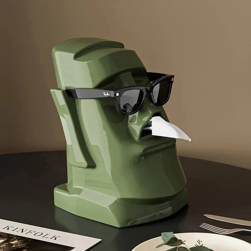 Moai Desk Organiser