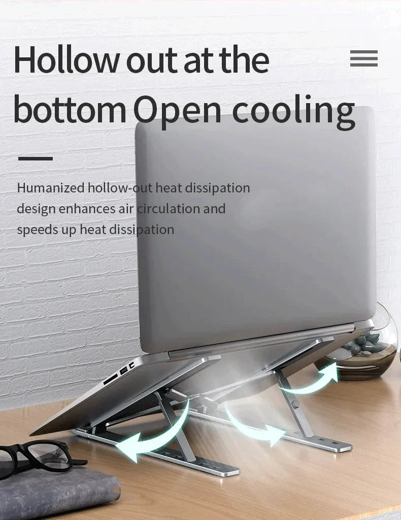 Foldable Laptop Stand — Rise