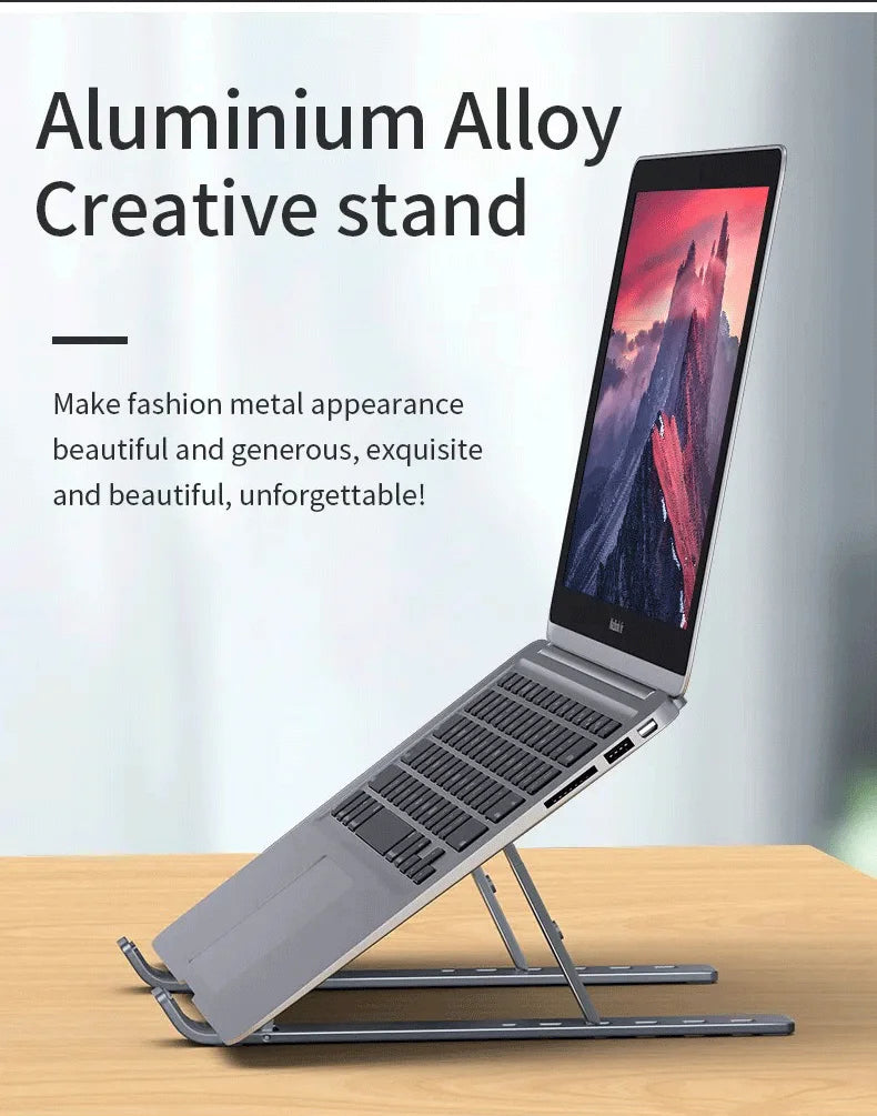 Foldable Laptop Stand — Rise