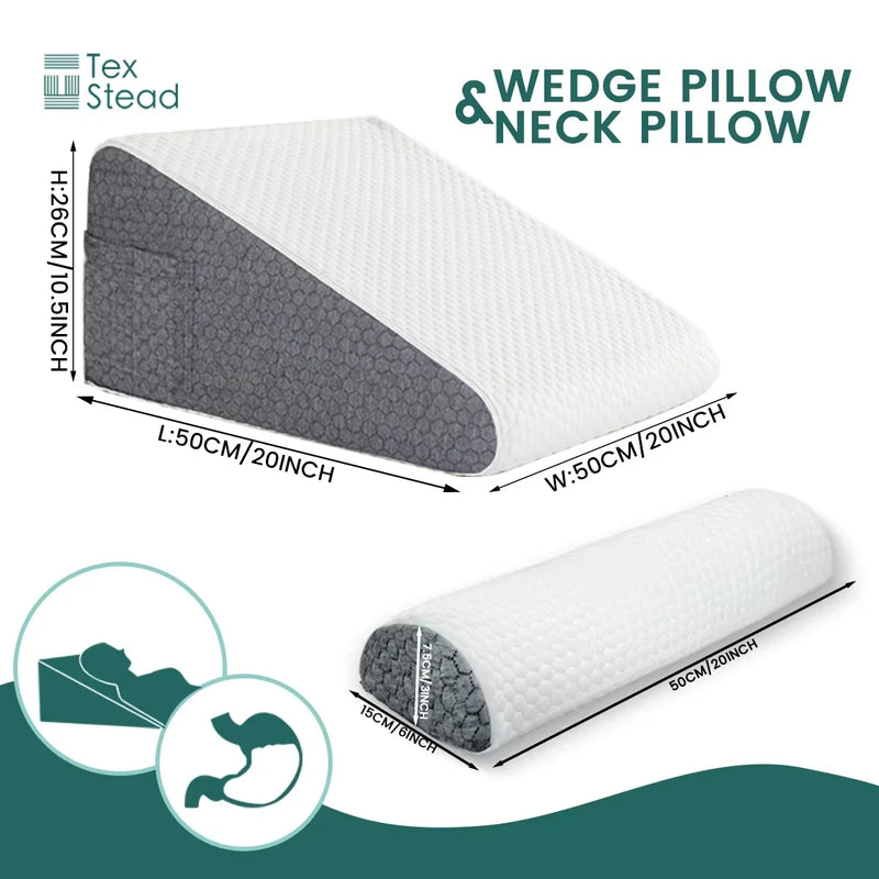 Bed Wedge Pillow — Brae