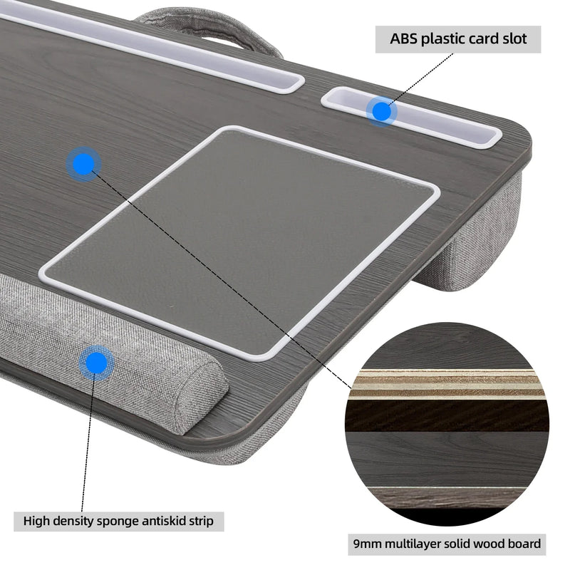 Bamboo Laptop Bed Desk — Ledge