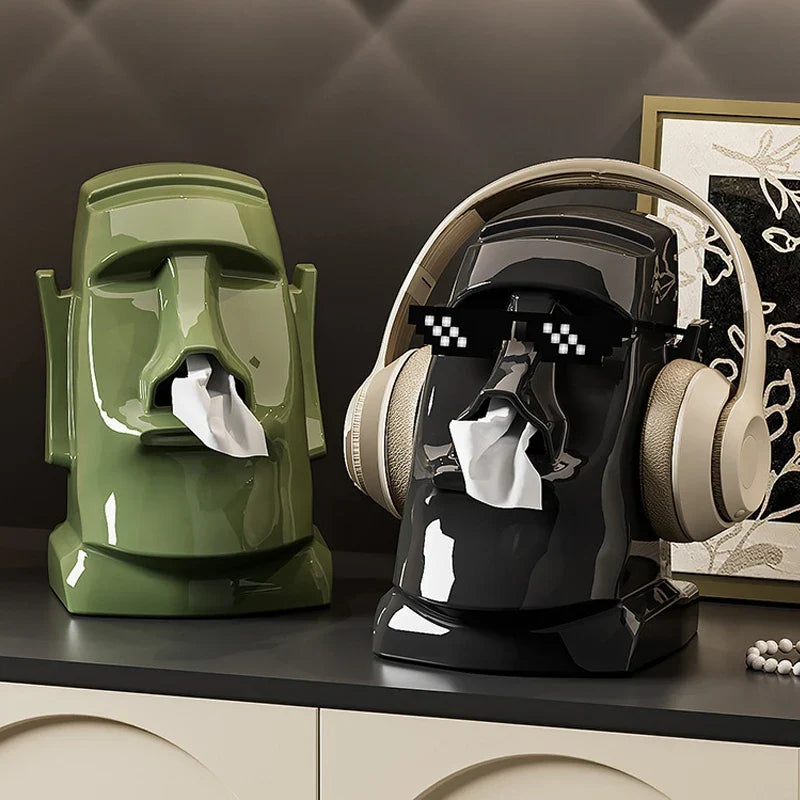 Moai Desk Organiser