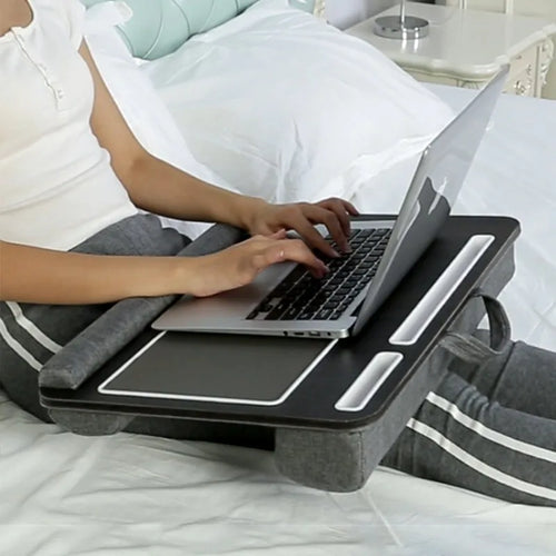 Bamboo Laptop Bed Desk — Ledge