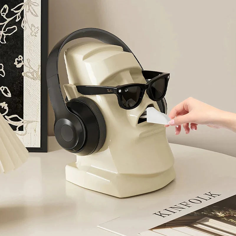 Moai Desk Organiser