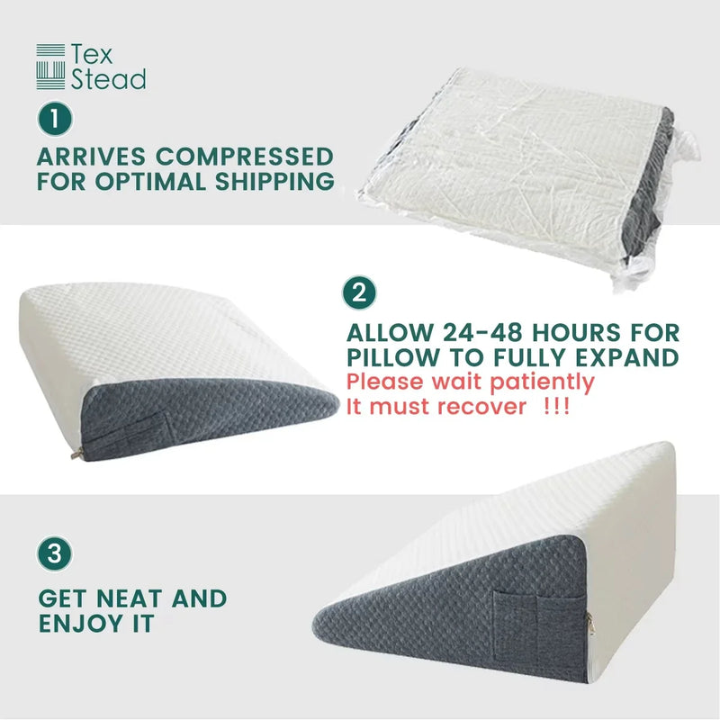 Bed Wedge Pillow — Brae